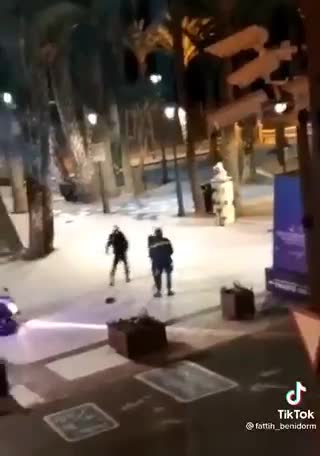 Police Brutality by Covid fascist