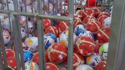Production of Superior Quality| Basketball Manufacturing process