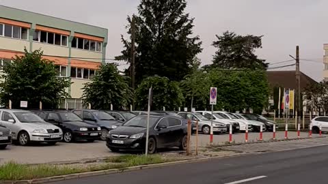 Str. Henri Coanda, langa Compa, radiatie radiofrecventa
