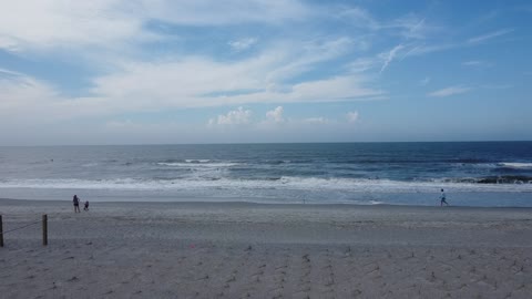 Flying at the Beach