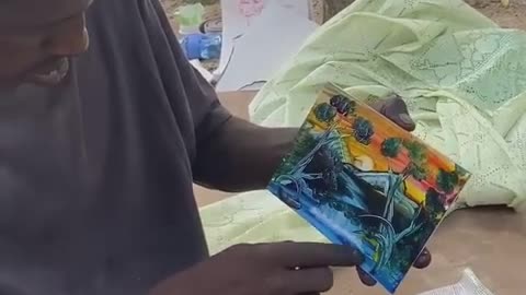 Amazing arts created by hand telends