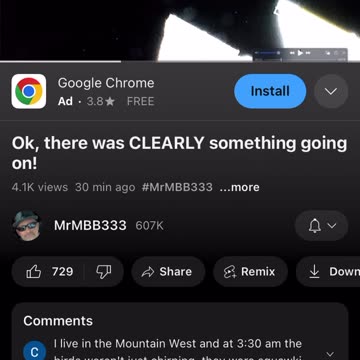 Ufos heavy on my bday