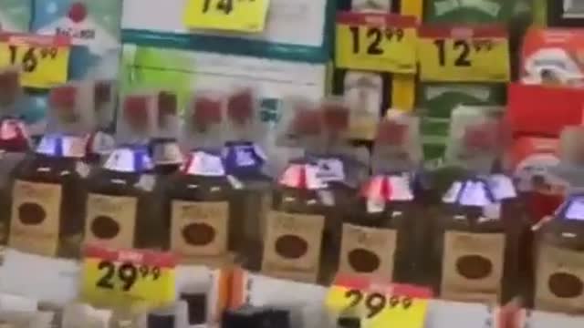 Thieves steal thousands of dollars worth of liquor at a store in Los Angeles...