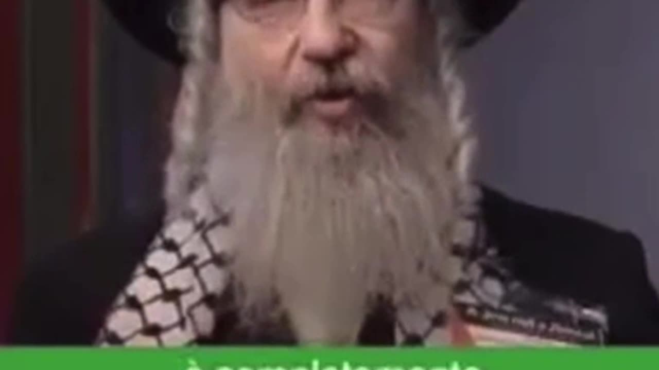 Rabbino Weiss, una voce fuori dal coro.