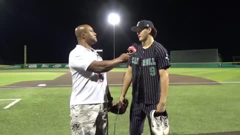 SLC Pitcher Owen Proksch w_a 10K shutout vs Keller n the 6-A Regional Final to take game 1 of 3