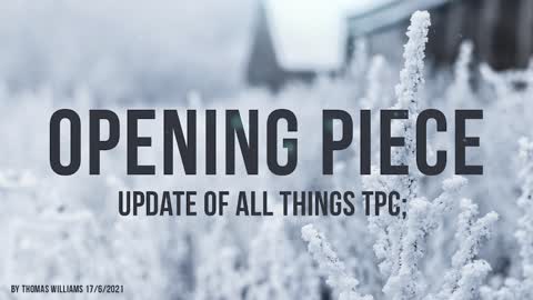 Update of all things TPC;