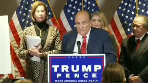 POWERFUL! Rudy Giuliani on Election FRAUD Collusion Racketeering