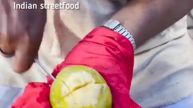 ICE CREAM STUFFED IN REAL FRUIT | INDIAN STREET ICE CREAM |