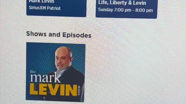 Mark levin show-Dobbs ruling