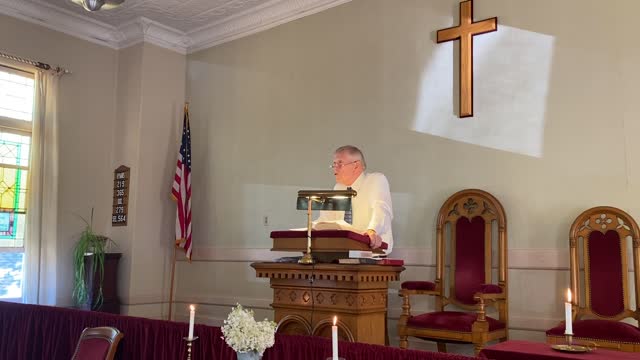 Sunday Sermon Cushman Union Church 8/21/22