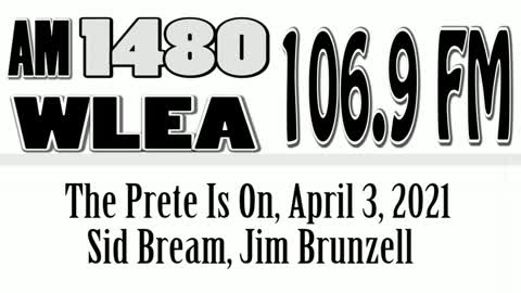 The Prete Is On, April 3, 2021, Sid Bream, Jim Brunzell