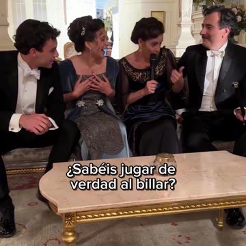 Las preguntas random a los actores de @lapromesa_tve ✨👏🏻