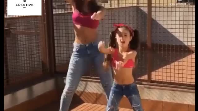 Dancing girl love it. check out. viral 2021 creative fun.