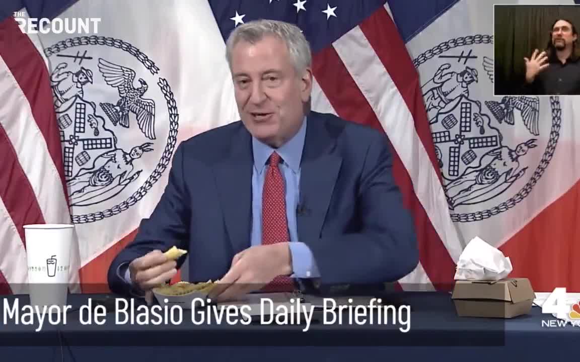 NYC Mayor Bribes New Yorkers to Get Vaccine with Free Burgers and Fries