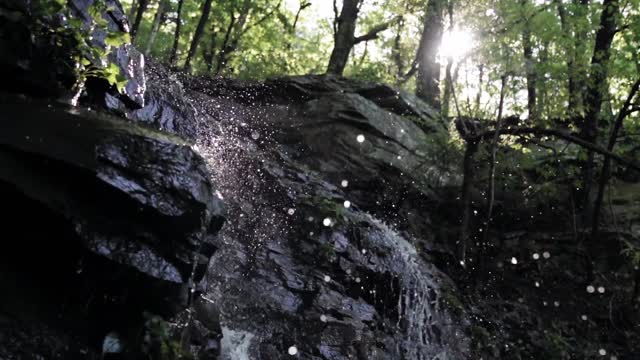 Amazing view due to waterfall