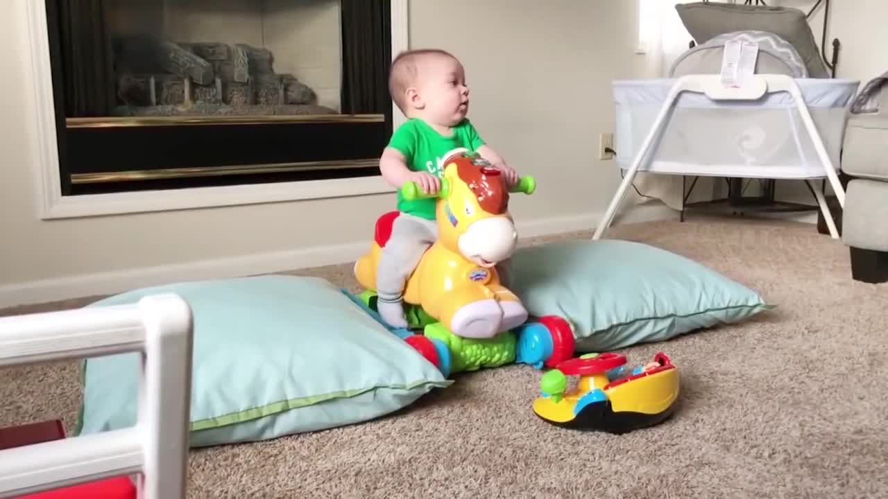 Naughty Baby Playing Moments | Cute Baby Video