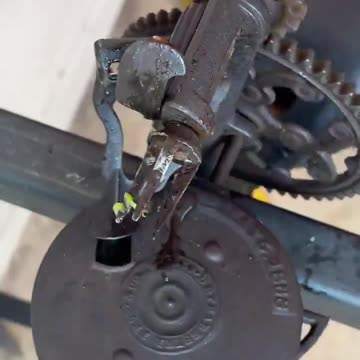 An apple peeler invented in 1868.