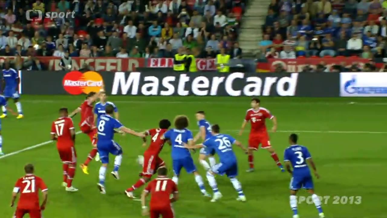 Superpohár 2013 v Praze: Bayern Mnichov vs Chelsea 3:2 po penaltách