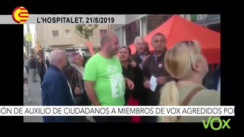 El número dos de VOX por la alcaldía de Hospitalet es agredido por inmigrantes magrebíes