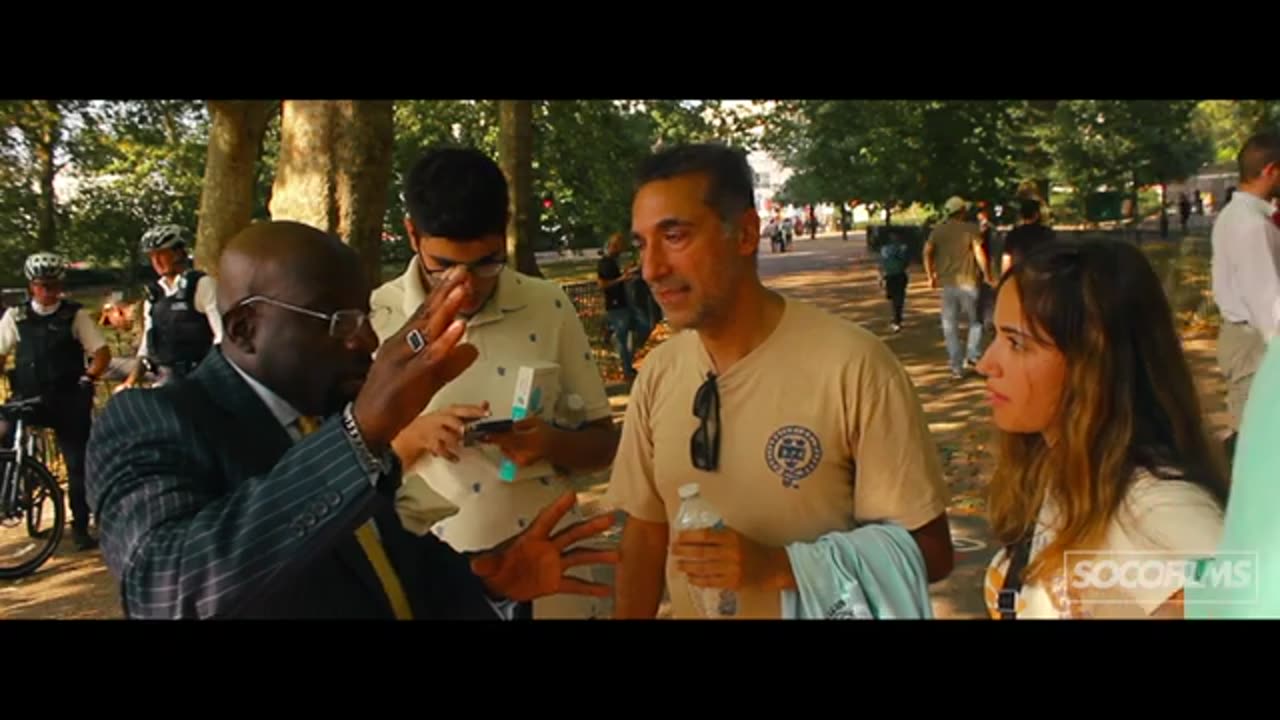 Where does the word Satan come from _ Orlando _ Speakers Corner Debate #socofilm