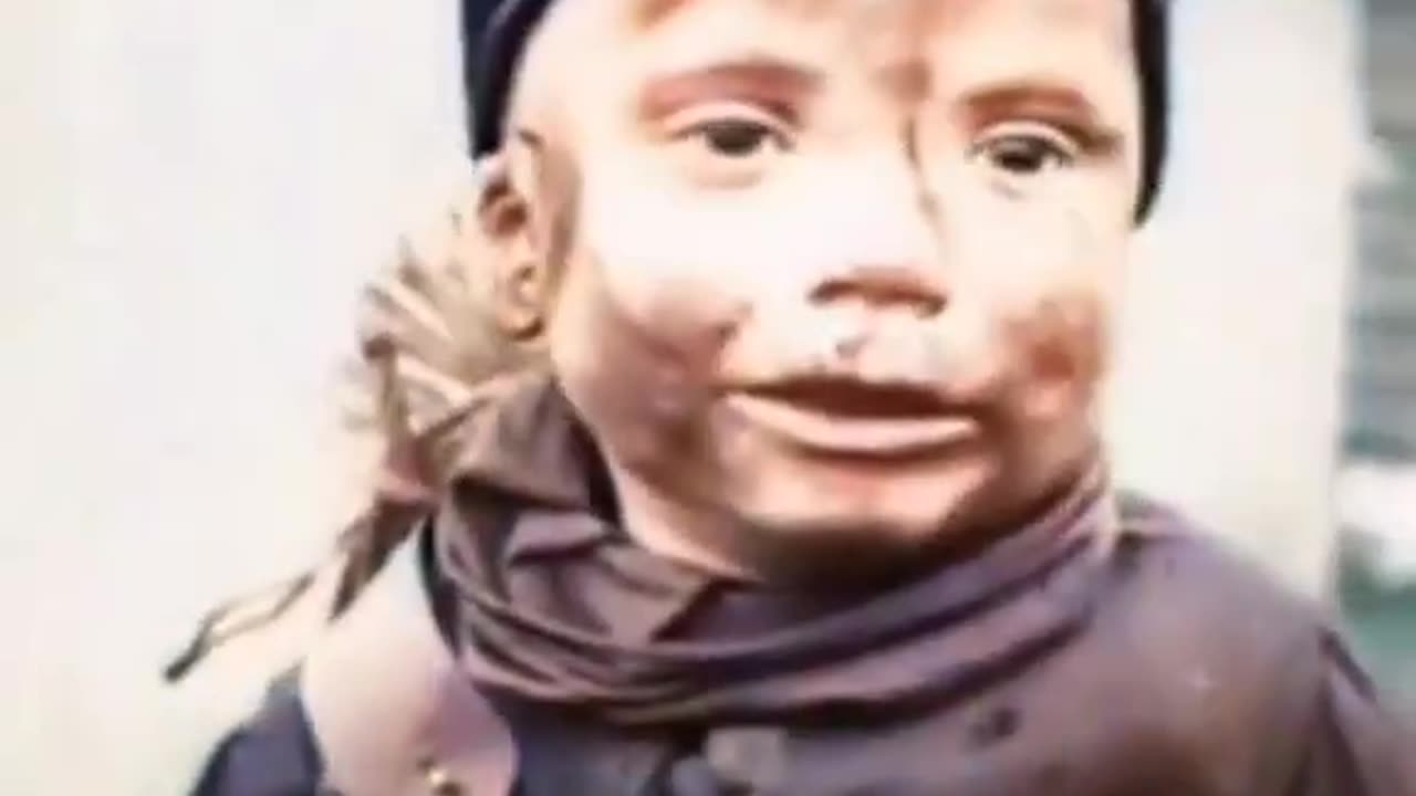 3yr old chimney sweep in England enjoying his "white privilege