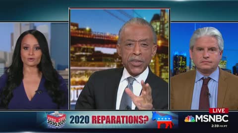 Sharpton Cuts off Katrina Pierson As She Says Black Enjoying Infusion of Capital in Trump Era