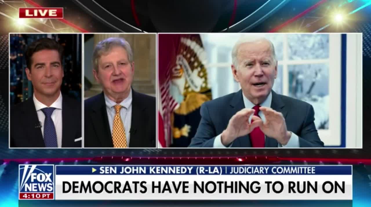 Sen. Kennedy Drops Some Epic One Liners & Truth Bombs On Jesse Watters