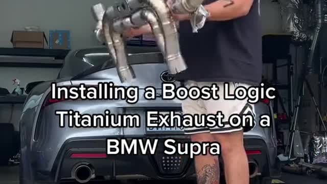 Renovation and installation of automobile exhaust cylinder