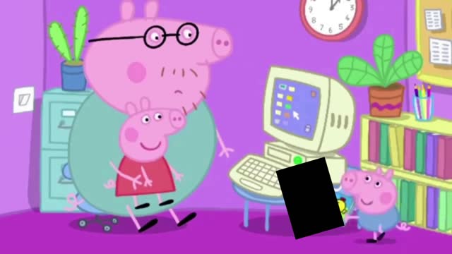 Peppa Pig Plays Piggy Funny Video