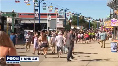 Wisconsin State Fair closes Hank Aaron Trail section, cyclists protest - FOX6 News Milwaukee