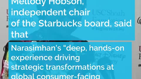 Starbucks Appoints New CEO