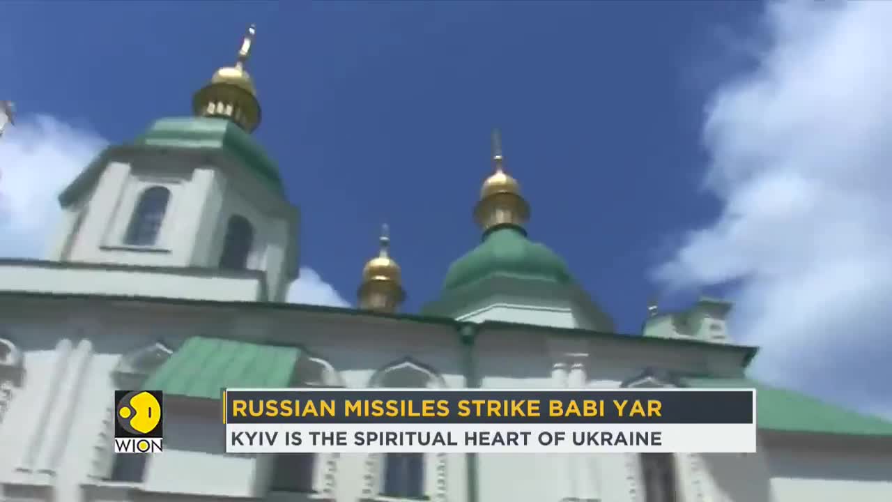 Kyiv's historical sites at risk_ Russian missiles strike Babi Yar _ Russia-Ukrai