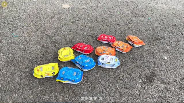 Experiment Car vs Jelly vs Slime Crushing Crunch