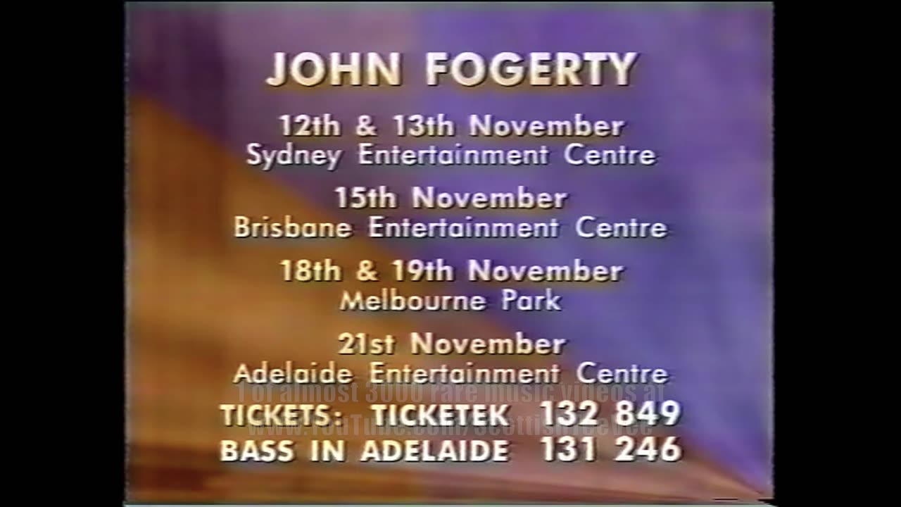 John Fogerty interview Australia 1998