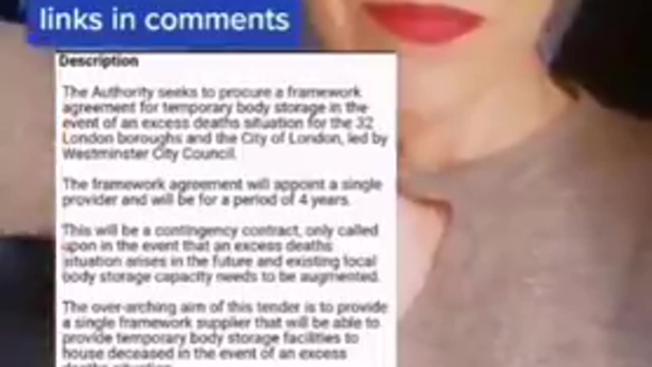 Temporary body Storage Service required in the UK through to 2025