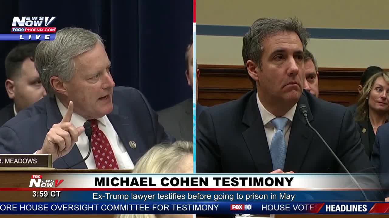 RACIST BATTLE Rashida Tlaib GOES OFF At Michael Cohen Hearing On Mark Meadows