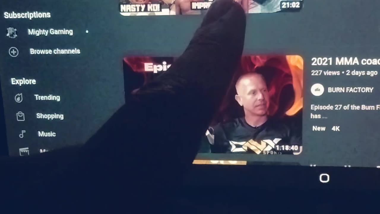 THE MJ OF MMA GOES FUEDAL GURU ON THIS YOUTUBE FINOOK FOOL