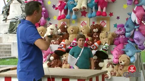 Shooting Stuffed Animals!