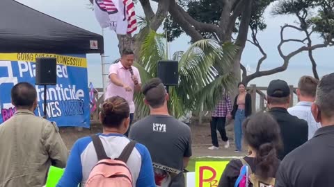 Pastor Hansel Speaks At The Babies Lives Matter Rally