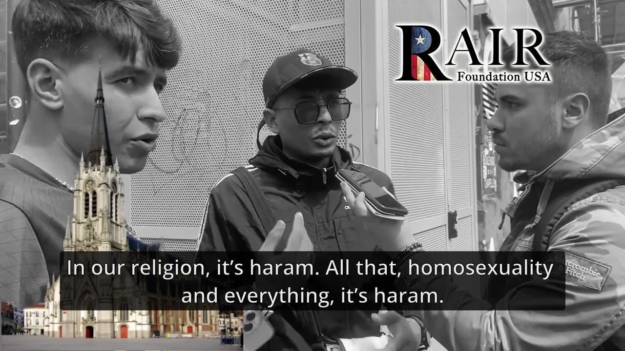 Woke Vs Islam in streeter interviews France