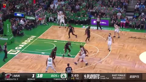 Boston Celtics vs Miami Heat Playoffs Game 4 - 1st Qtr Highlights - May 23, 2022 - NBA Highlight