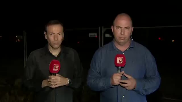 Iron Dome missile defense system goes off during live TV broadcast in Southern Israel