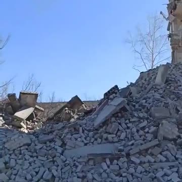 80% of residential buildings destroyed - Deputy Mayor Volodymyr Matsokin.