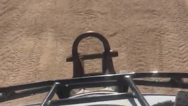 ATV Drift Leads to Mouthful of Sand