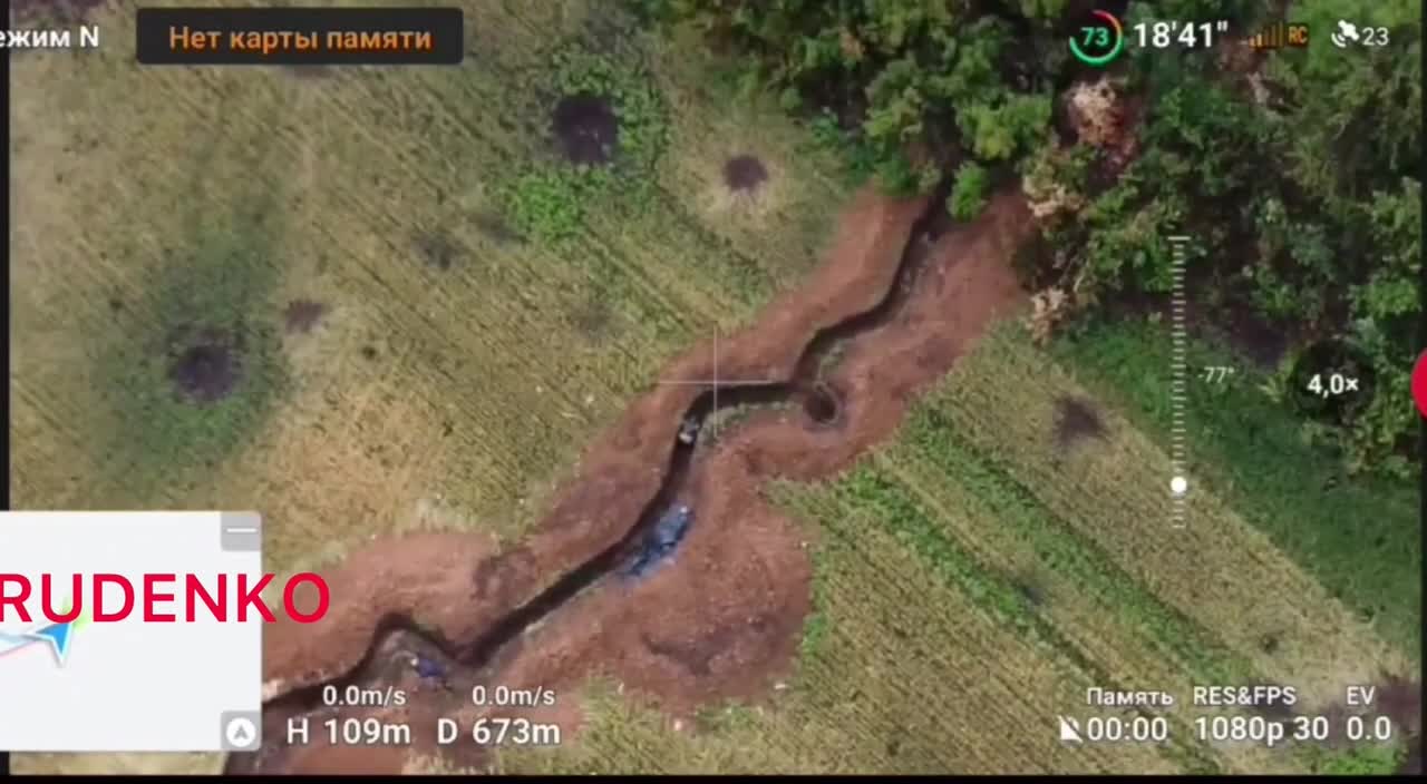 Joint actions of the Russian and DPR scouts. Novoselovka-2, destruction of Nazis in their trenches.