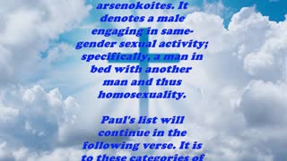 The Book of 1 Corinthians 6:9 - Daily Bible Verse Commentary