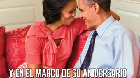 Barack Obama interrumpió un evento para darle una romántica sorpresa a su esposa