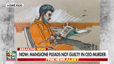 Luigi Mangione pleads not guilty in murder of CEO Brian Thompson