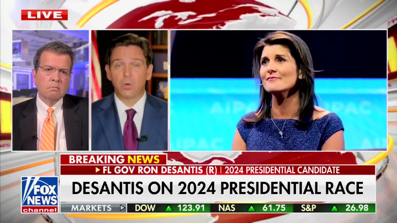 Ron DeSantis: No Gaza refugees. No taxpayer money to Hamas.