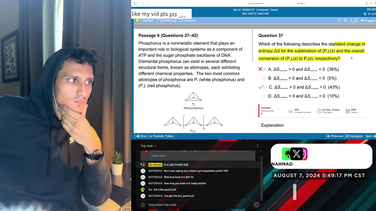 MCAT Study 129